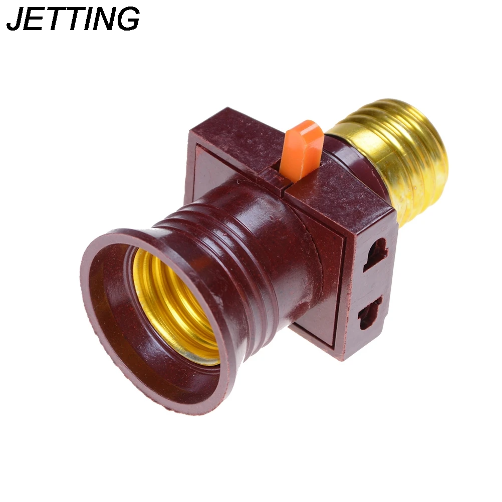 

JETTING Fireproof Material vintage e27 socket AC 110V/220V LED E27 Lamp Bases lampholders High temperature pendant bulb holder