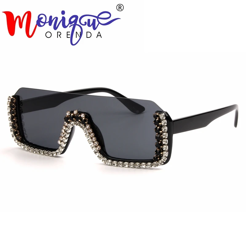 semi rimless designer sunglasses