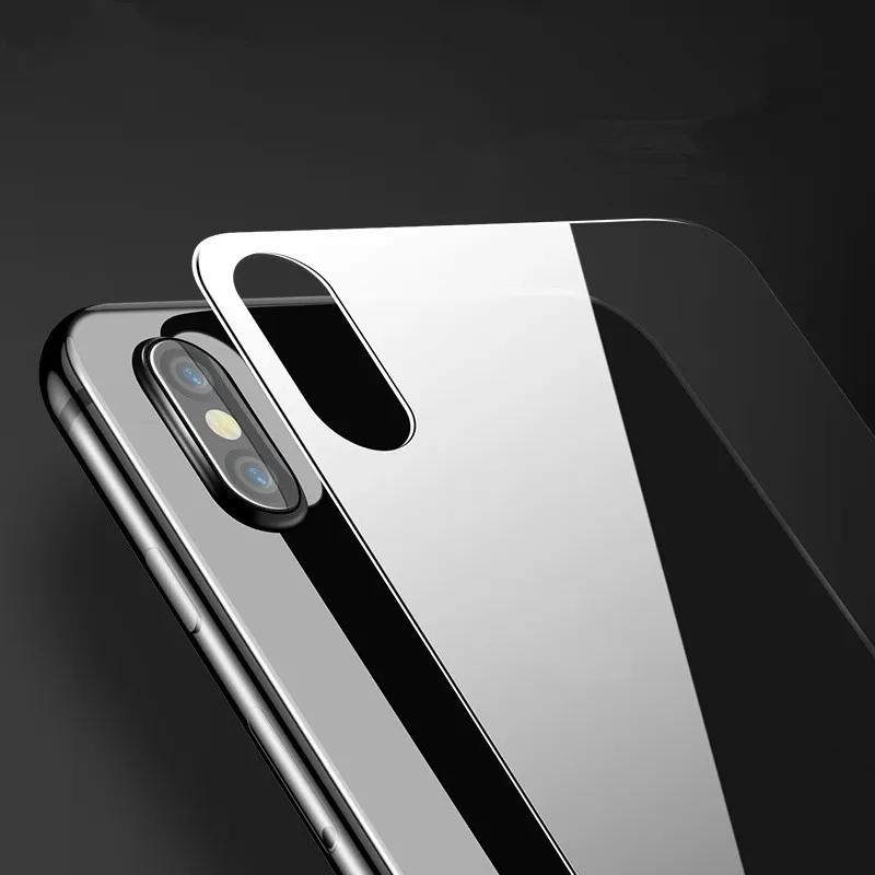 2 шт для задней панели из закаленного стекла iPhone 12 11 Pro X XS MAX XR 7/6/6S/8 Plus SE 2020 5 5s