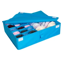 Хороший Материал Полиэстер Красочные Моющиеся Складная Нижнее Белье Ящик Для Хранения организовать носки бюстгальтеры Умеренная Цена Идеальный опыт Товары для дома