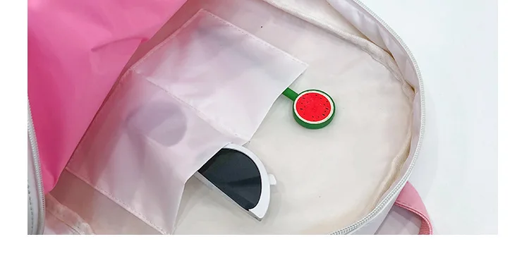 Модный прозрачный рюкзак карамельного цвета из искусственной кожи, Корейская женская сумка Ita, сделай сам, желе, школьные сумки для подростков, милый рюкзак Лолиты для девочек