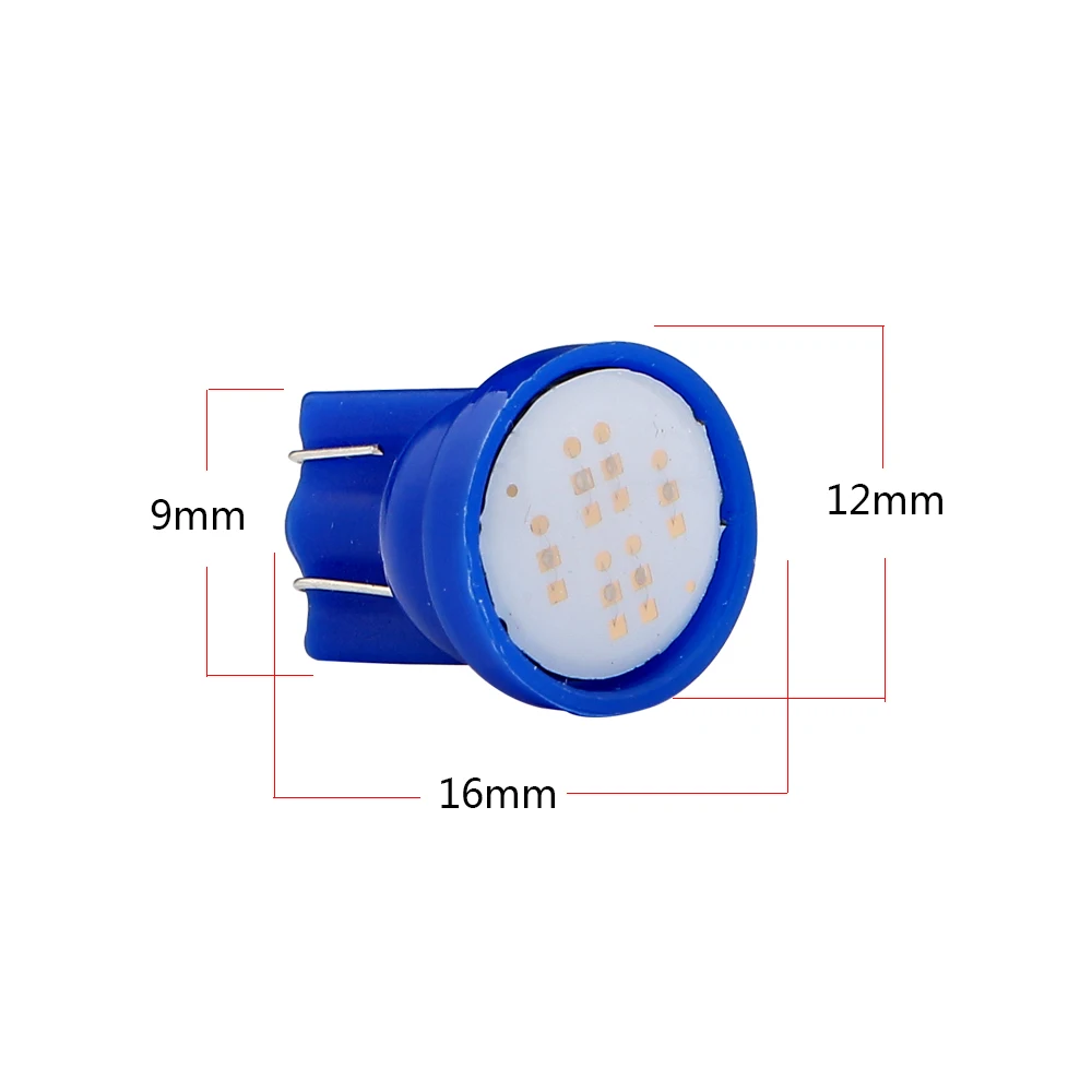 10 шт./партия 24V T10 COB 2W 194 168 W5W 6 светодиодный Белый Высокое Мощность светодиодный двери автомобиля головной светильник показатель вождения Светильник лампы