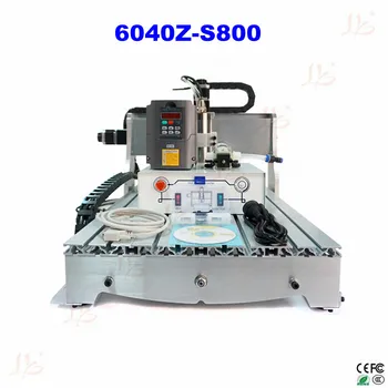 

Metal cnc router 6040Z S 800W spindle 3 or 4axis wood cnc machine