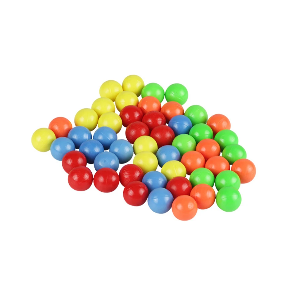 100Pcs 15mm Solid Children Counting Solid Balls Toy School Mathematics Teaching Aids Math Learning Tool Educational Toy gift