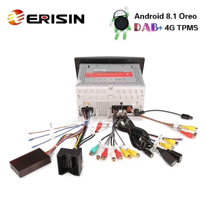 Sale Erisin ES7660PB 7" Android 8.1 Car Stereo DAB+ GPS Wifi OBD for Opel Vauxhall Vivaro Astra Corsa Zafira 4