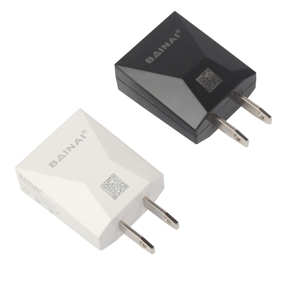BAINAI 6w USB Power Adapter 5v 1.2a Wall Charger for iPhone 6s 7 Plus