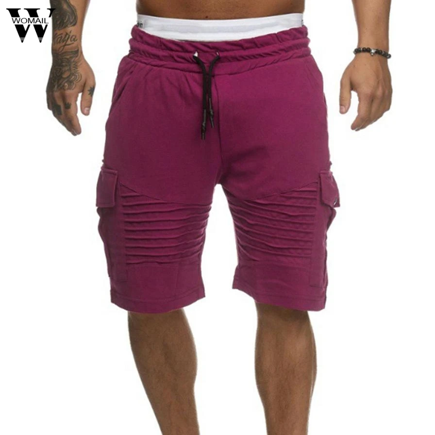 Womail летние модные мужские шорты дышащие пляжные повседневные шорты L30720