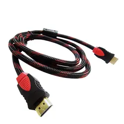 1,5 м/5ft HDMI кабель высокого Скорость с Ethernet v1.4 FULL HD 4 К 3D ARC позолота