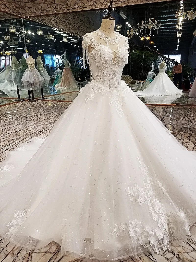 CloverBridal best Продавец list alibaba розничный магазин невесты платье принцессы длиной до пола Розовые листья кристалл кисточки плечи