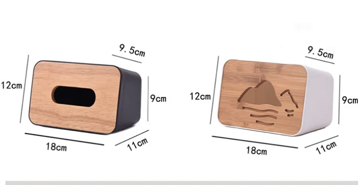 Прямая японская простая деревянная крышка необычная коробка для салфеток домашний Ресторан гостиная Настольная бумага полотенце стойка