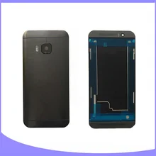 Original complete full housing for HTC one M9 battery cover back case door + LCD frame faceplate front plate