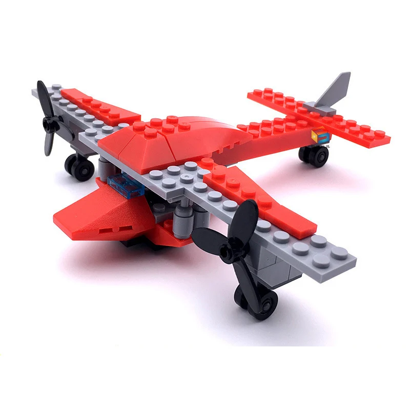 StZhou 81pcs City Plane Building Block Bricks Boys Toys Gift ABS
