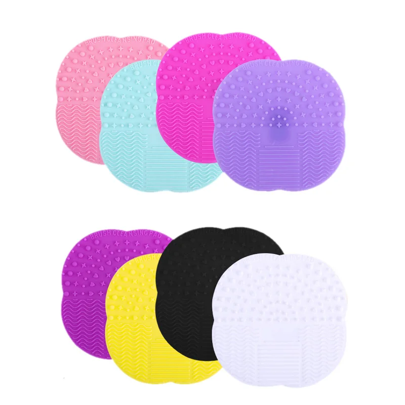 1pcs New Silicone Wash Pad Scrubbing Pad Makeup Brush Clean Pad