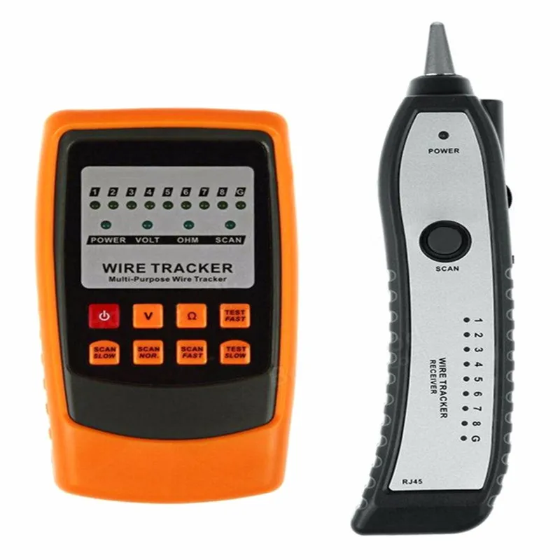 Network Finder Cable Emitter/ Receiver Detector GM60 RJ11 RJ45 Wire