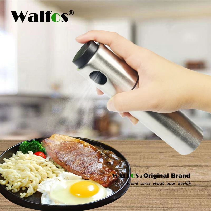 

Walfos BBQ Baking Olive Oil Spray Bottle Oil Vinegar Spray Bottles Water Pump Gravy Boats Grill BBQ Sprayer Kitchen Tools Salad