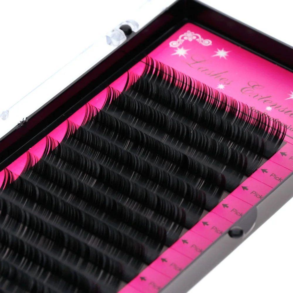 

3D Russia Volume Individual Lash Eyelash Extension Handmade Natural Long Individual Mink Eye Lashes False Lash #272742