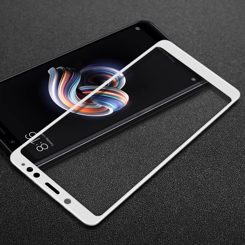 защитная пленка с полным покрытием стекло защита экрана на xiomi xiaomi redmi note 5 целый п