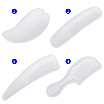 

Silicone Mold DIY Jewelry Comb Making Decorative Craft Handmade Epoxy Resin Tool