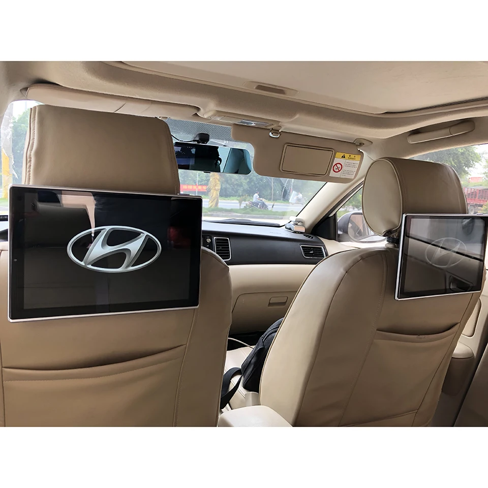 Clearance 2019 UI Style Latest Product Car TV Monitor For Hyundai Veloster Android 7.1 Headrest Rear Seat Entertainment System Auto Screen 5