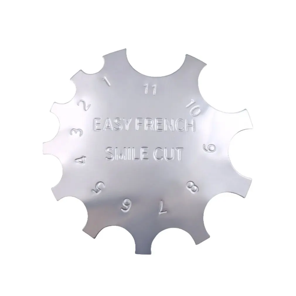 

French Gel Cutter Tool Staniless Steel Manicure Edge Trimmer Plate Module