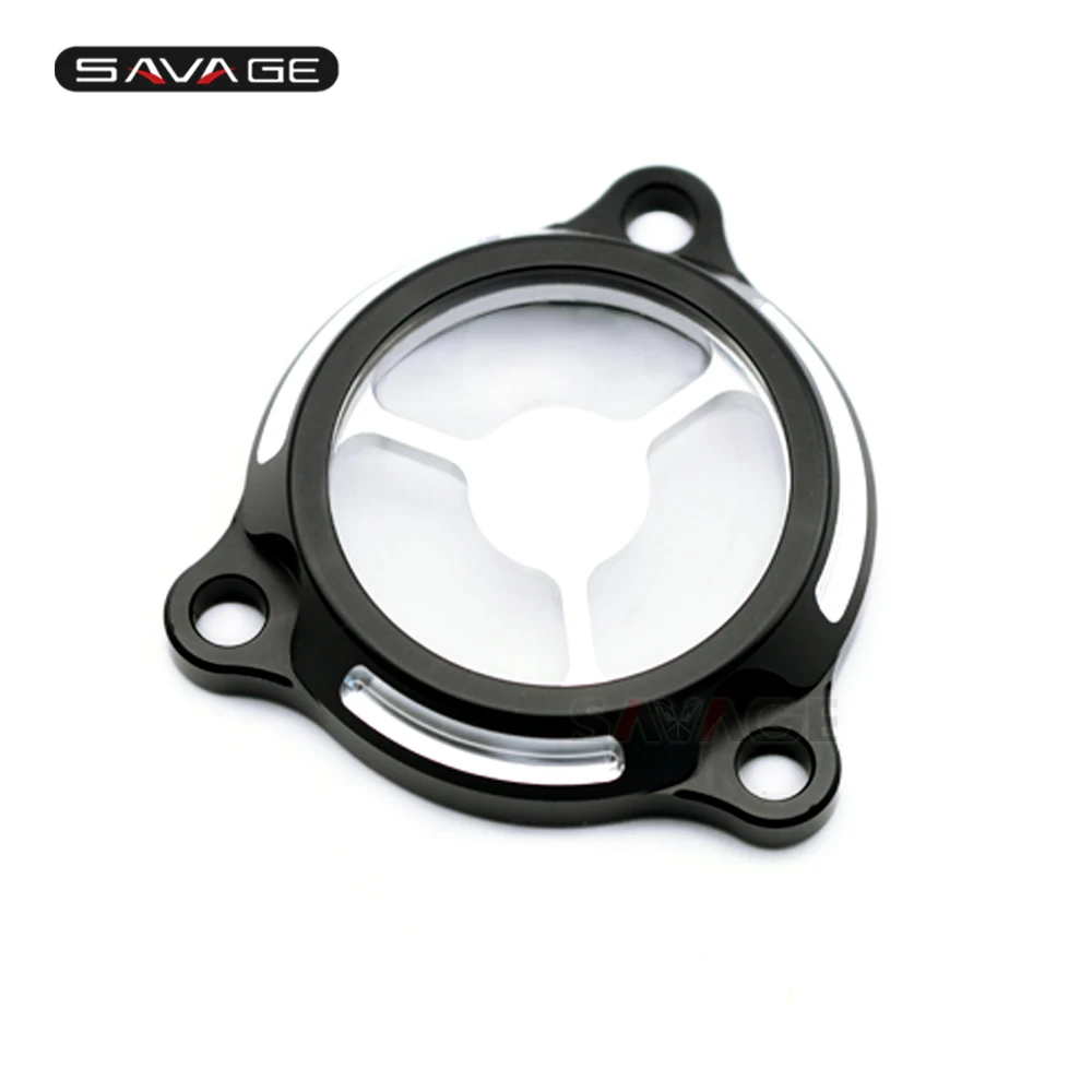 Engine Oil Filters Cover For SUZUKI DR-Z DRZ 400E DRZ 400S DRZ 400SM Motorcycle Accessories Clearness Cap Dirt Bike Motos Filter