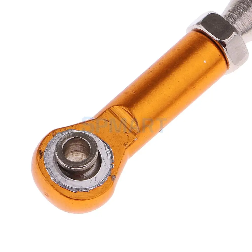6Pcs 1/10 RC Car Steering Servo Linkage Turnbuckle Front Rear 166617 166017 106017 for Redcat HSP Truck