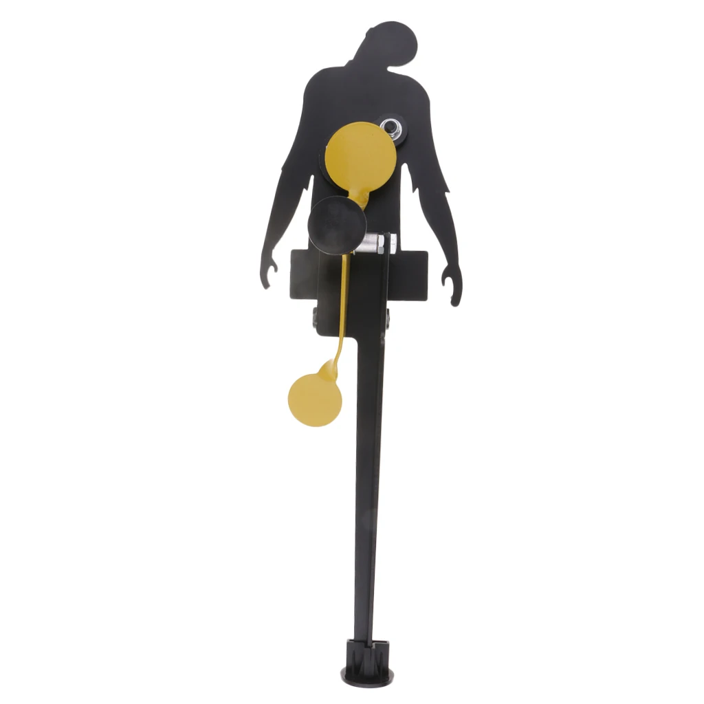 Carbon Steel Resetting Zombie Shooting Target for Hunting Training