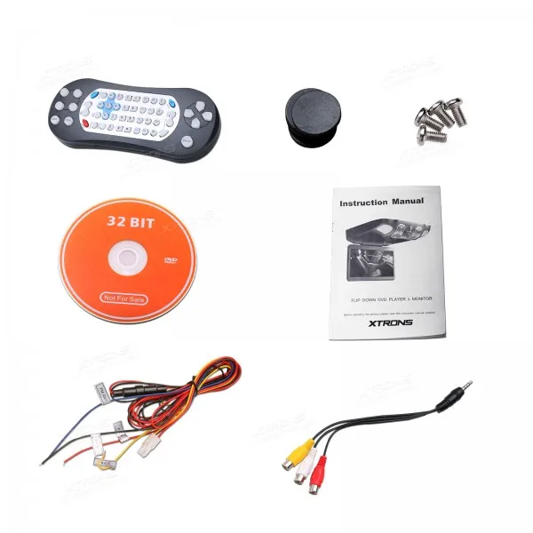 Perfect Grey 15.6" inch HD Car Roof  DVD Player with 1366*768 Resolution/170 Max Open Angle/Built-in IR & FM/32-Bit Games 4