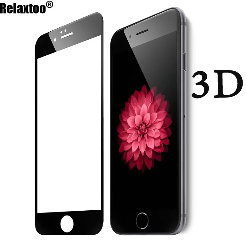 Защитное стекло Gorilla закаленное 3d для iPhone 7 Pro Max 6 S X 8 Plus|tempered glass film|glass film3d tempered |