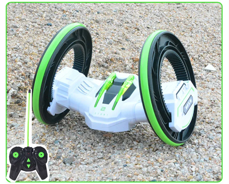 

Rc Cars Real Voiture Telecommande 2016 New 4 Channel Two Wheels Deformation Stunt Car Dumpers Remote Control Cars Children Toys