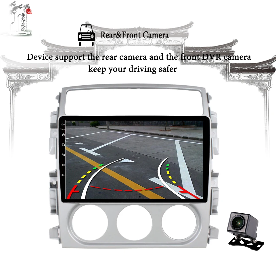  9 inch Android 9.0 full touch screen car multimedia system for Suzuki LIANA 2007-2013 car gps radio