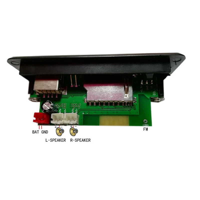 For Bluetooth MP3 WAV APE Decoding Board, AUX Audio Decoding Module With Switch/ Charging Port Support Remote Control