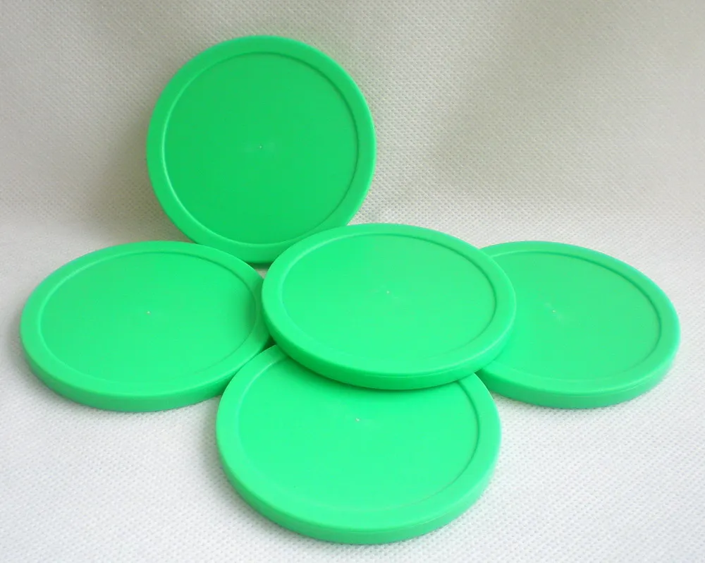 Free shipping 10pcs/lot green Air hockey table pusher puck 82mm 3.25 mallet GoalieS 822 free shipping 10pcs lot transistor 2sd965 d965