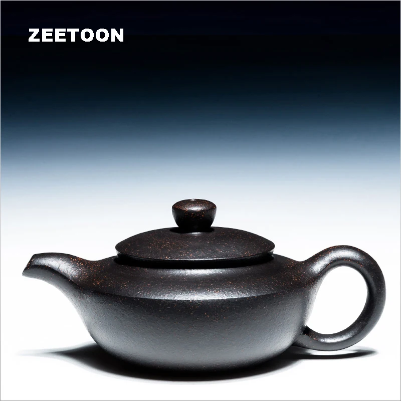 

180cc Authentic Yixing Teapot Master All Handmade China Health Care Purple Clay Kung Fu Tea Set Tea Pot Hanbian Han Bian Pot New