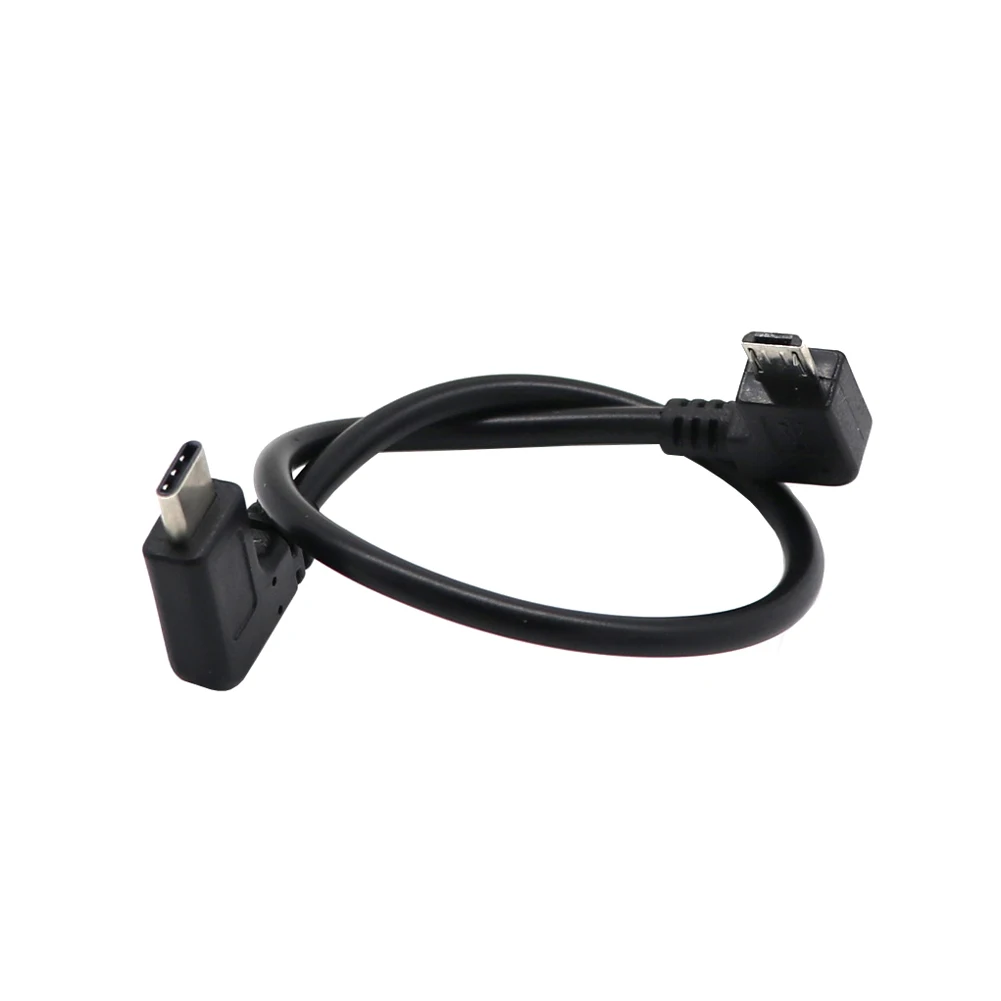 Новый Правый Угол Micro USB Type C OTG кабель для портативного цифрового DAC