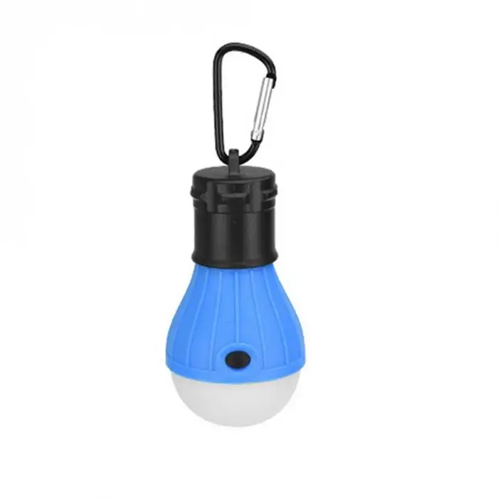 Mini Portable Tent Light LED Bulb Emergency Lamp Waterproof Hanging Hook Camping Flashlight PAK55