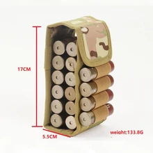 Тактический 10 Круглый 12GA 12 калибра боеприпасы, патроны Молл Army ружья Перезагрузка Журнал кисеты страйкбол подсумок охотничьи боеприпасы мешок