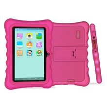 Yuntab nueva llegada de 7 pulgadas Android 4.4 Tablet PC niño carga Iwawa kid software con 3d-game Directa, tableta educativa para niños