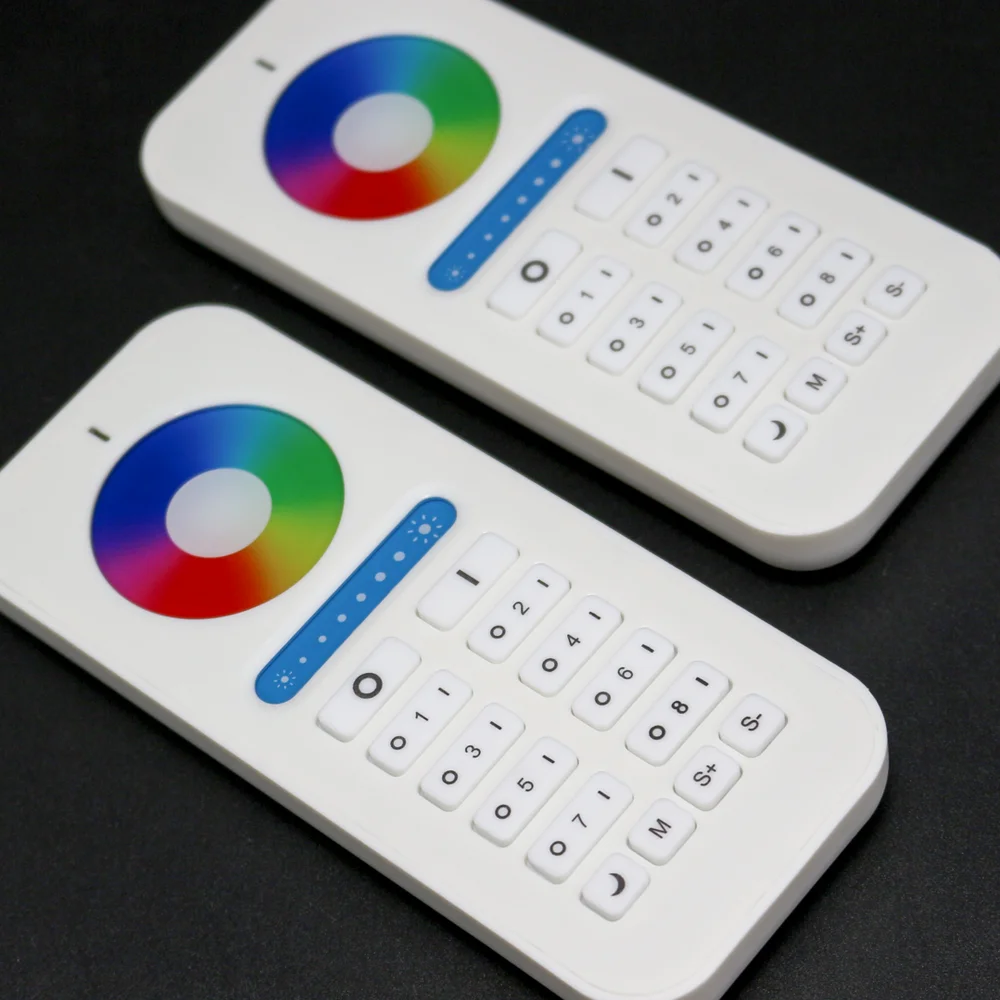 Контроллер RGB 2 4G 12 в пост. Тока/24 Тока с регулировкой цвета и яркости для
