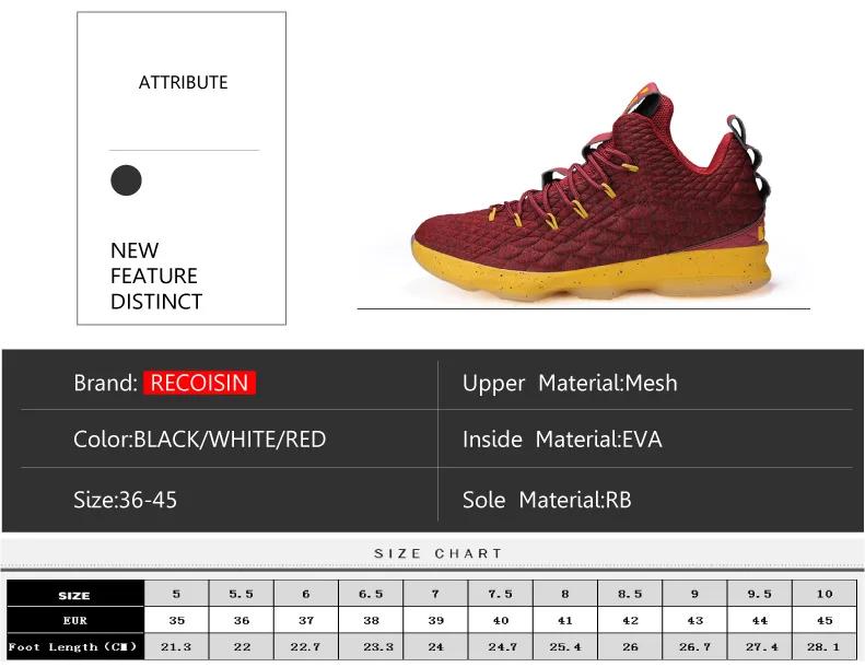 2018 Hot High Top Basketball Shoes For Men Woman Cushioning Original Basketball Sneakers Shockproof Couple Athletic Sports Shoes (2)