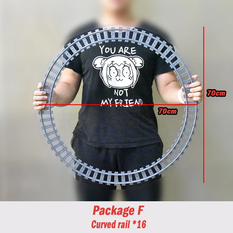 

City Trains Flexible Tracks Forked Straight Curved Rails Switch Building Block Bricks Compatible With Legoingly Kids DIY Toys