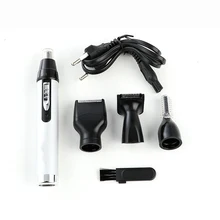 1 комплект Портативный мини триммер для носа и ушей Электрический многофункциональный Ухо волос в носу бритва-триммер Безопасный Очиститель инструмент Лидер продаж