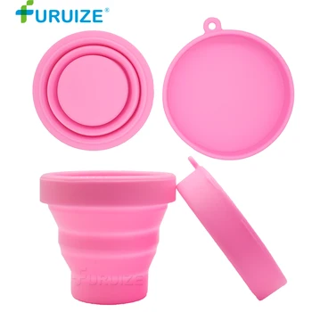 

20pcs Menstrual Sterilizing Cup flexible clean Menstrual Cup Foldable Sterilizing Cup wholesale Camping sterilizer cup On Sale