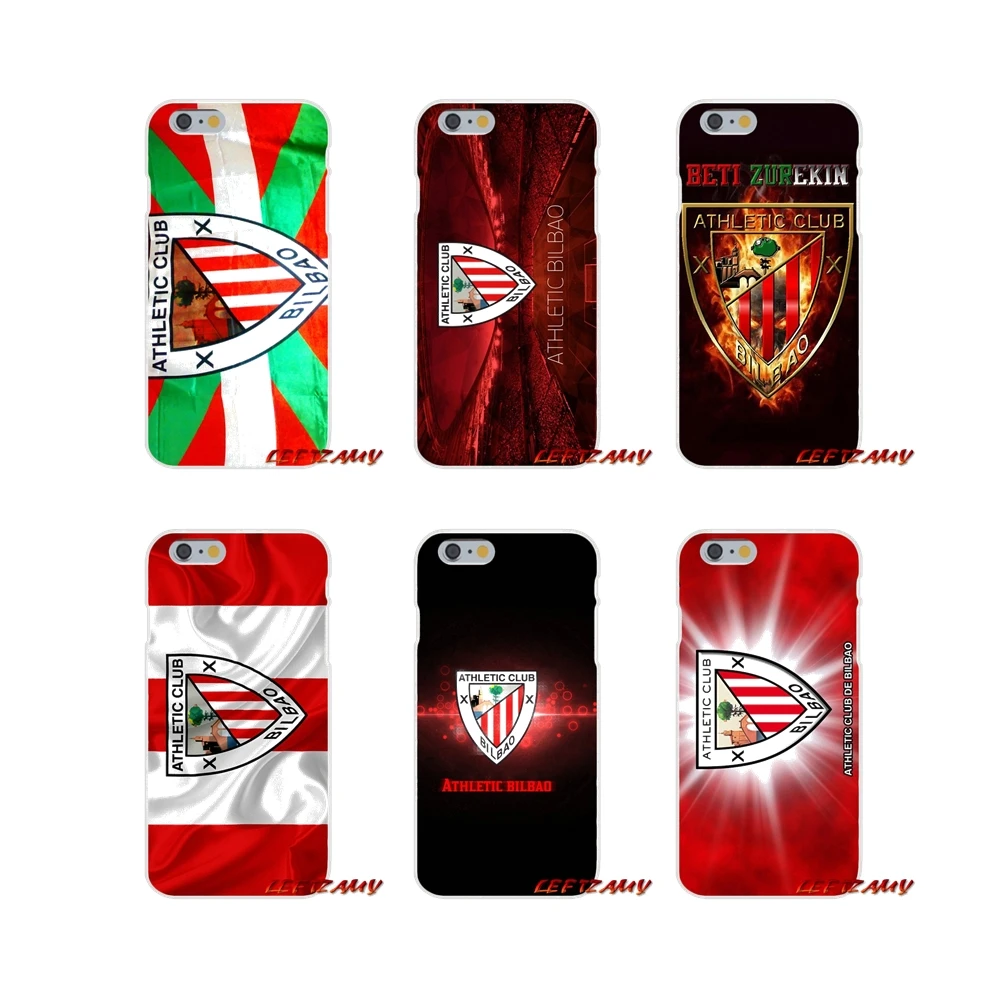 Athletic Club Bilbao FC Slim Silicone phone Case For iPhone X 4 4S 5 5S