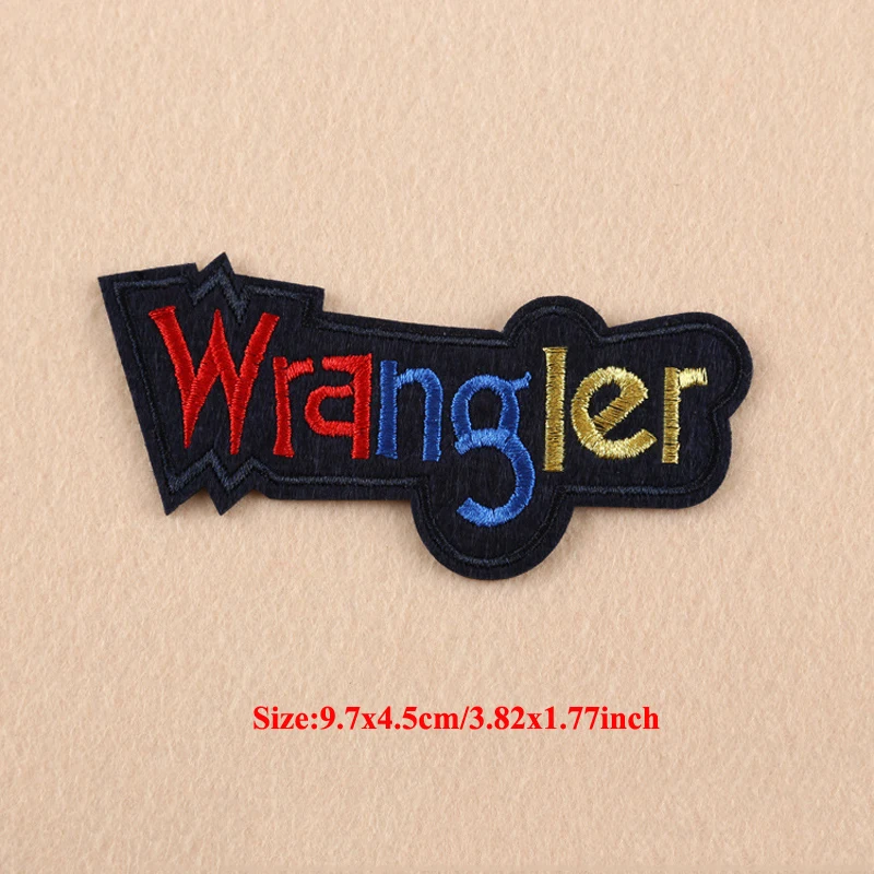 wrangler iron on patches