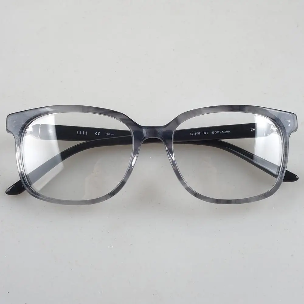 Rectangle acetate eyeglasses frames oversized women optic glasses-in ...
