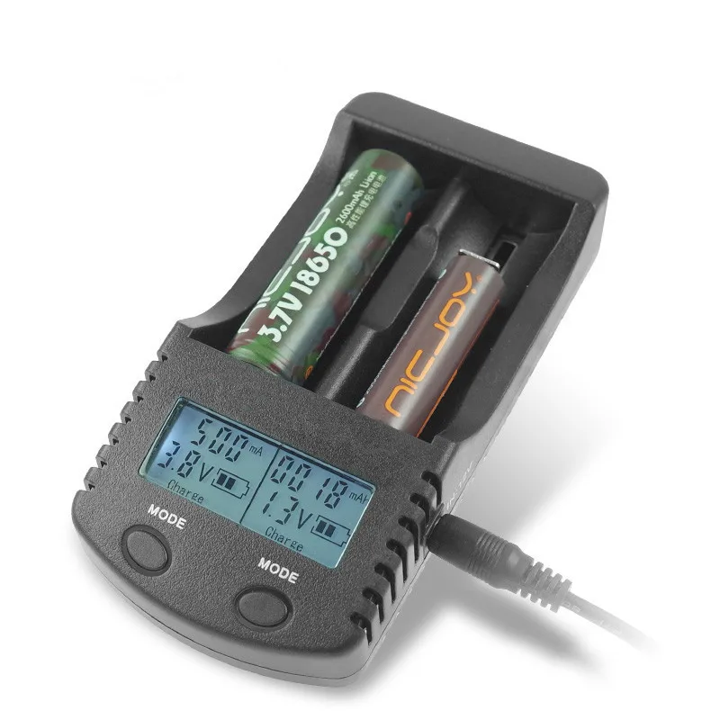 

Smart 18650 Battery Charger Discharger for NiMH Li-ion Batteries 0.5A/1A for Choice 5V USB Charger Battery Tester