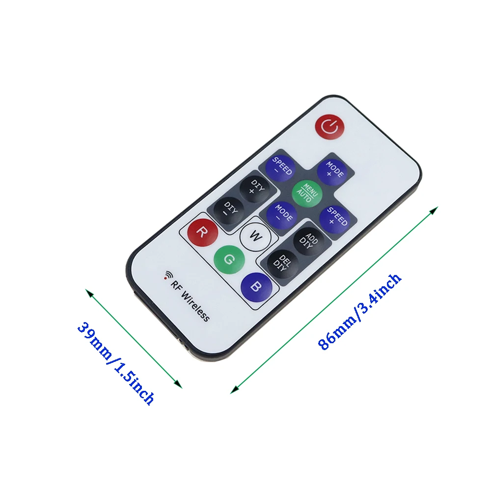 LED RGB Контроллер LED2013-X Беспроводной RF Пульт Дистанционного Управления DC5V 12 В 300 эффекты для WS2812B WS2811 полноцветный СВЕТОДИОДНЫЙ Полосы