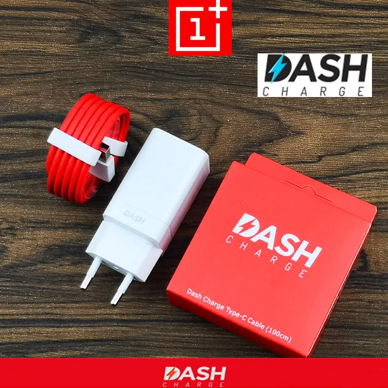 

Original EU Oneplus 6 Charger Dash Charge 7 6T 5T 5 3T 3 One Plus Smartphone 5V/4A power adaptor Usb 3.1 Type c cable