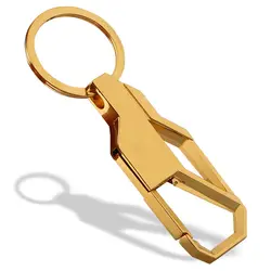 Бизнес Роскошные Key Holder для человека Для женщин Металлический Конструктор Мужские ключа автомобиля кошелек брелок Подарочный держатель